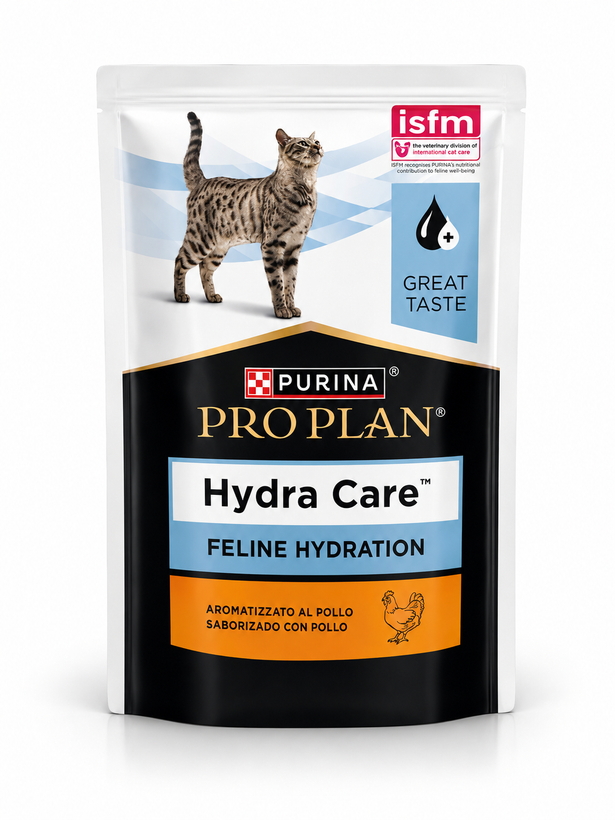 محلول هیدراتاسیون گربه پروپلن Purina Pro Plan Hydra Care با طعم مرغ ۸۵ گرمی